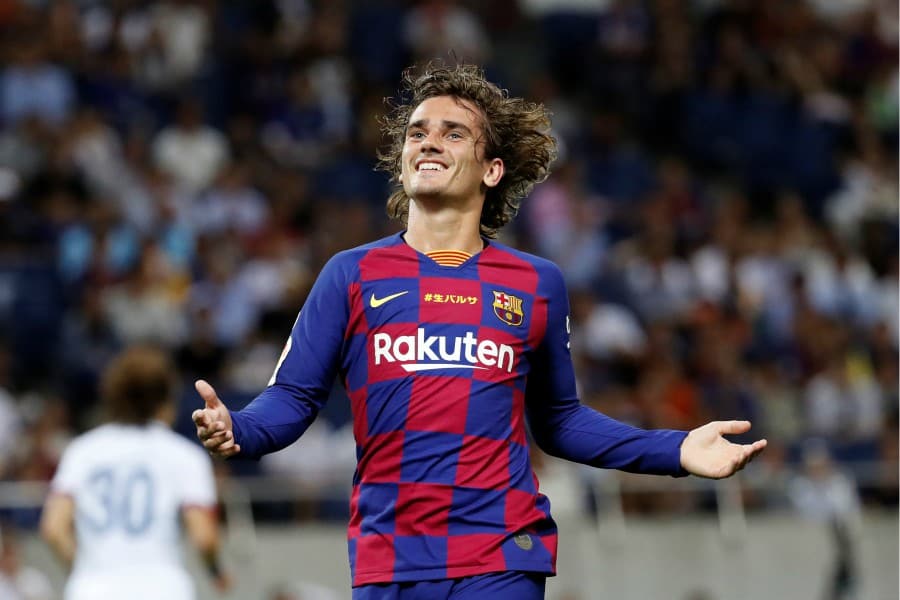 Griezmann a fait un doublé pour le Barça Griezmann a fait un doublé pour le Barça