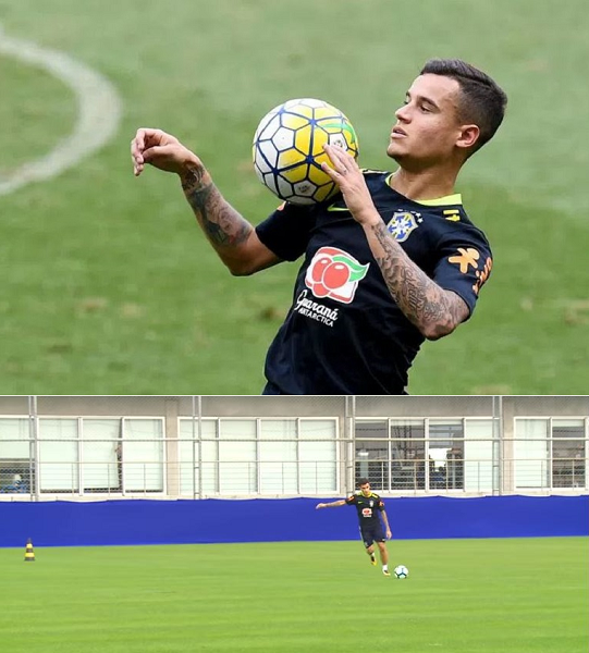 Désormais en sélection brésilienne, Coutinho ne souffre plus du dos... Désormais en sélection brésilienne, Coutinho ne souffre plus du dos...