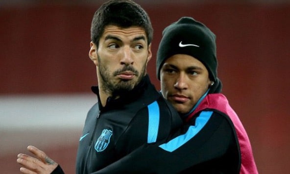 Luis Suarez a essayé de retenir Neymar au Barça 