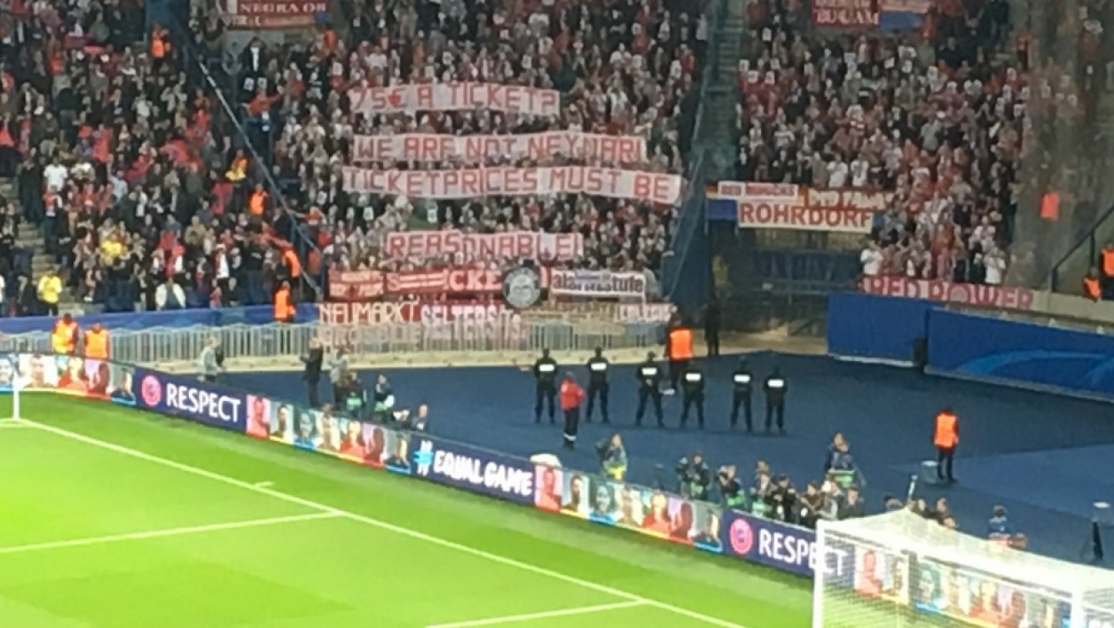 Les supporters du Bayern ne « sont pas Neymar »