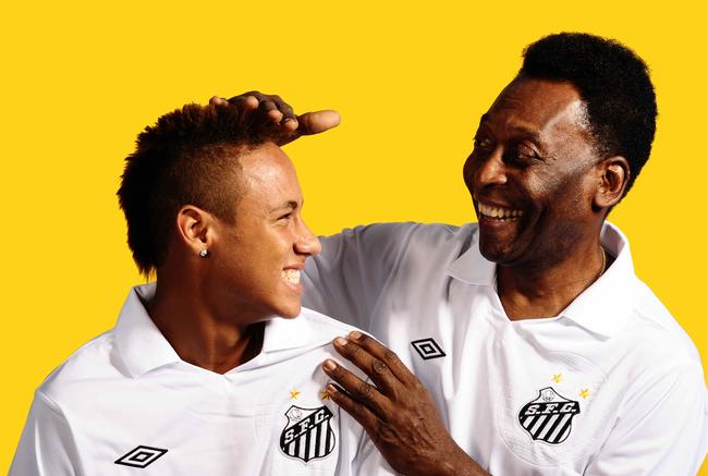 Ce que pense le « Roi » Pelé de Neymar