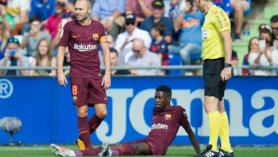 Seri explique la blessure de Dembélé au Barça par sa bouderie 