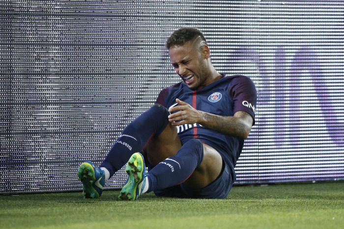 Les défenseurs de Ligue 1 aiment les chevilles de Neymar
