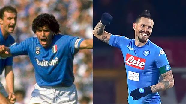 Hamsik dépasse Maradona Hamsik dépasse Maradona