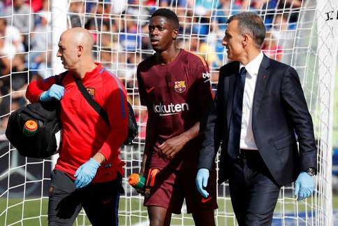 Barcelone : Ernesto Valverde lâche des précisions sur la blessure de Dembélé !