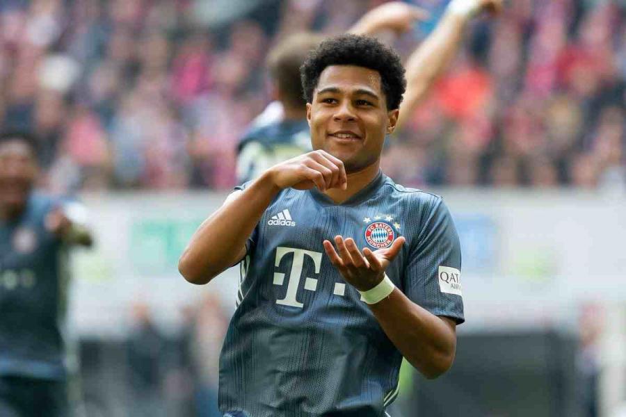Gnabry a marqué 9 buts en 10 matchs pour l'Allemagne