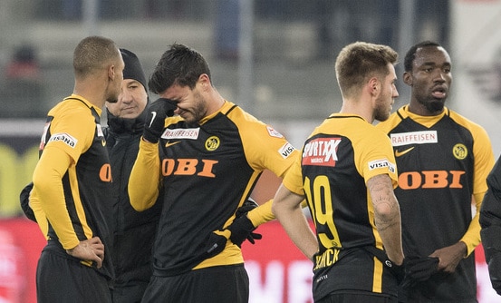 Nsame et Young Boys chutent Nsame et Young Boys chutent