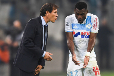 Le coach de Marseille félicite Bedimo Le coach de Marseille félicite Bedimo