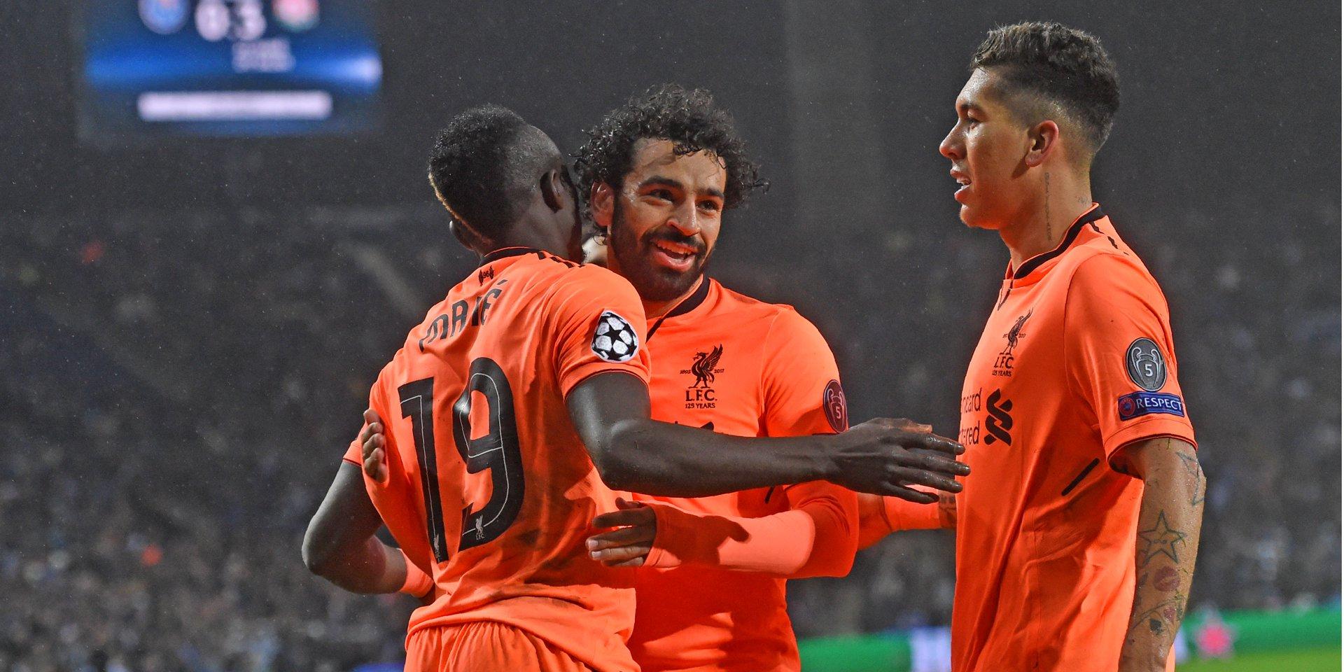Salah- Mané- Firmino, un trio historique ! Salah- Mané- Firmino, un trio historique !