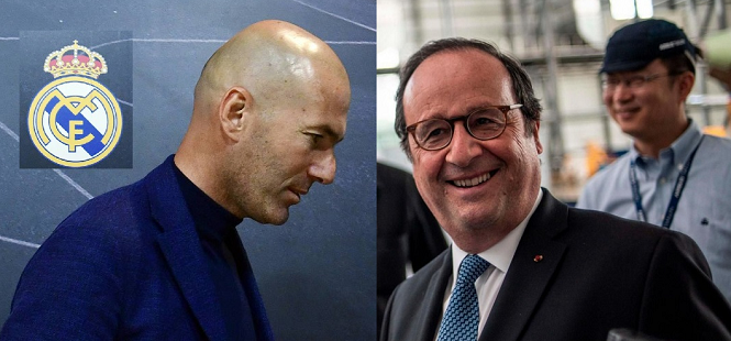 L'ancien président français François Hollande comprend Zidane :" Mieux de partir au firmament 