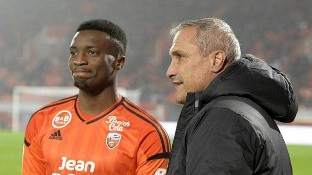 Moukandjo et Lorient  en barrage pour rester en Ligue 1