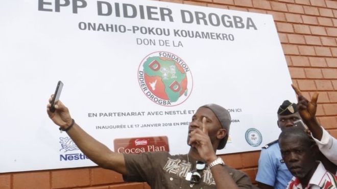 Drogba ouvre une école en Côte d’Ivoire 