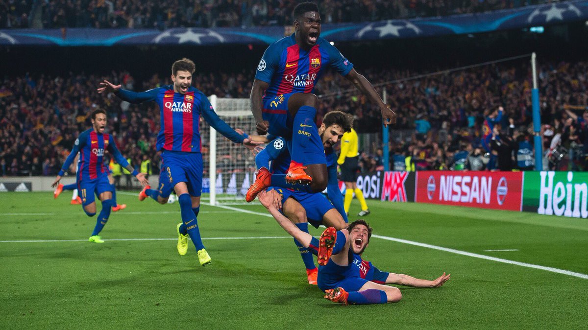Comment Umtiti a souffert à Paris après la Remontada du Barça contre le PSG Comment Umtiti a souffert à Paris après la Remontada du Barça contre le PSG