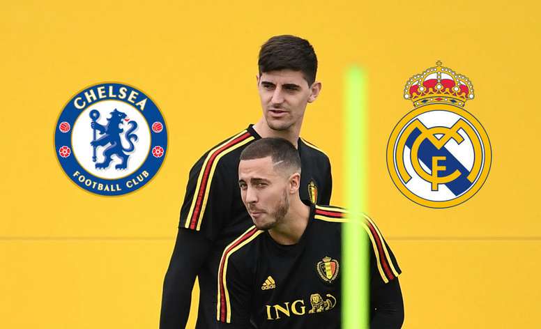 Une offre du Real Madrid pour Hazard et Courtois ? Une offre du Real Madrid pour Hazard et Courtois ?