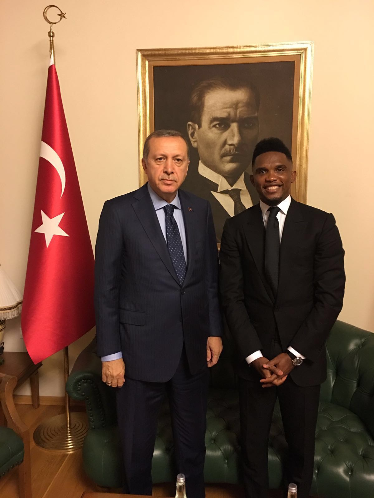 Euro 2024 : Eto’o soutient la candidature de la Turquie Euro 2024 : Eto’o soutient la candidature de la Turquie